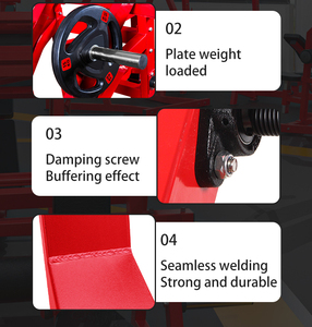<span class=keywords><strong>Machine</strong></span> d'entraînement de poignée de <span class=keywords><strong>machine</strong></span> de pince de force de marteau chargée par plaque d'utilisation commerciale - Product Image 5