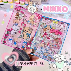 Carnet d'étudiant A7 à feuilles mobiles, motif dessin animé original, design 'Shake' mignon et esthétique 'Cœur <span class=keywords><strong>de</strong></span> fille', thème anime - Product Image 2