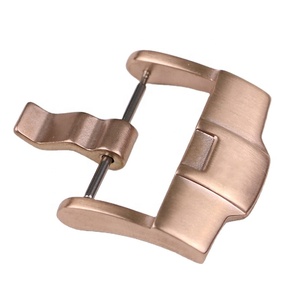 Cierre de reloj de metal negro oro rosa 18mm 20mm 22mm 24mm hebilla de reloj de acero inoxidable para correa Audemars Piguet - Product Image 6