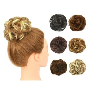 Femmes Synthétiques Bouclés Désordonné <span class=keywords><strong>Chignon</strong></span> <span class=keywords><strong>Chignon</strong></span> Postiche Extensions En Gros Chignons pour Un Look Élégant - Product Image 3