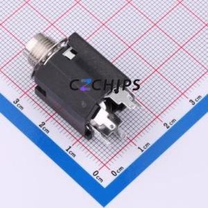 PJ-629HA-EP Audio Connector (Headphone) Through hole Component (THT) Connector 500mA 50V Phosphor Copper Silver - Product Image 2