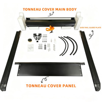 Couverture de benne rigide en aluminium pour pick-up UTE, couverture de benne rétractable, 5, 5,5, 6, 6,5, 8 pieds, pour Tacoma F150 Silverado 1500