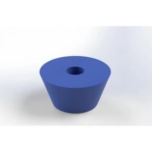 <b>Silicone</b> Rubber Cork for Filtration Flask Laboratory Stopper with Center Hole Flexible <b>Sealing</b> Plug for Vacuum Filtration - Product Image 3