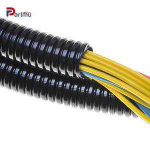 Soufflet en plastique bon marché flexible PP résistant à la flamme prix d'usine câble fil Protection spirale tuyau garde hydraulique tuyau couverture - Product Image 1
