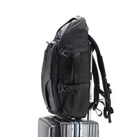 Mochila impermeable antirrobo para ordenador portátil, mochila personalizada con logo, mochila de viaje multifuncional de gran capacidad para exteriores