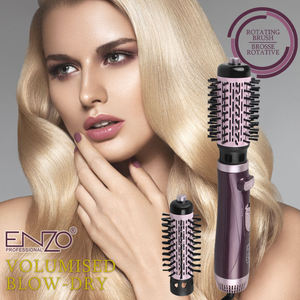 ENZO EN-747 soins personnels une étape ventilateur sèche <span class=keywords><strong>brosse</strong></span> rotatif rond peigne volumateur Air chaud bigoudi et <span class=keywords><strong>brosse</strong></span> lisseur - Product Image 3