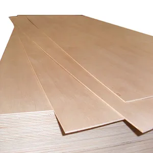 Teak Plywood Okoume / Pine / Teak / Red Oak Veneer 12mm 18mm Plywood