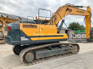 Excavatrice sur chenilles Hyundai HX300HD de bonne qualité, neuve, avec moteur Cummins, pompe hydraulique et engrenage - Haute efficacité, prix bas - Product Image 6