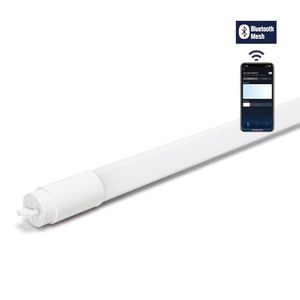 Tube LED en plastique maillé de 1,2 m 6500k, idéal pour une éclairage efficace et durable dans les foyers et les bureaux. - Product Image 1