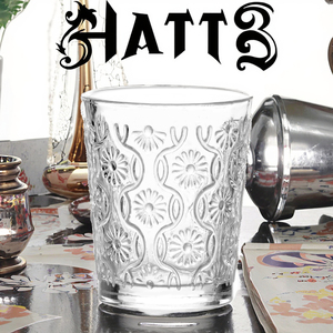 55 <span class=keywords><strong>ml</strong></span> Mini fiore goffrato whisky Shot Glass, cristallo vecchio stile tazza, perfetto per le degustazioni di liquori, occasioni speciali. - Product Image 3