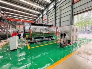 Caldaia a Vapore Montata su Skid Kingder WNS6Ton a Olio/Gas, Nessuna Installazione Richiesta, Adatta per Uso <span class=keywords><strong>Interno</strong></span> ed Esterno - Product Image 2