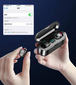 <span class=keywords><strong>2022</strong></span> BT tws écouteurs F9 casque F9-5 dans-oreille casque sans fil écouteur avec powerbank puissance banque - Product Image 5