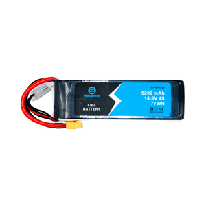 신스파워 맞춤형 FPV 드론 리포 솔리드 스테이트 배터리 4S 14.8V 5200mAh 45C 고속 방전 12개월 보증 RC UAV 드론용 - Product Image 1