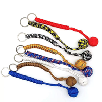 Artdragon Seven Core Outil de survie d'urgence, boule de défense personnelle, porte-clés, poing de singe, polyester