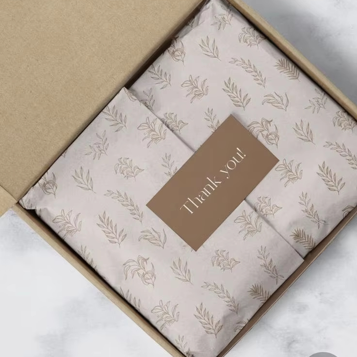 Wholesale Print Your Own Wrapping Paper Soft Tissue Wrapping Paper With Logo