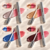 Rouge à Lèvres Mat Waterproof 2-en-1 Vegan Effet Peel-Off Longue Tenue Non-Transfert – Teinte Lèvres Effaçable