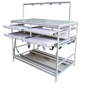 Dây chuyền lắp ráp Chất lượng cao giá tốt có thể điều chỉnh ESD bàn làm việc được sử dụng trong nhà máy/kho sản xuất lắp ráp dòng - Product Image 3