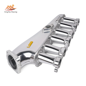 Collecteur d'admission d'air froid pour Toyota <span class=keywords><strong>Supra</strong></span> <span class=keywords><strong>MK3</strong></span> Aristo 1jz-gte Collecteur d'admission en aluminium 90mm Corps de papillon - Product Image 4