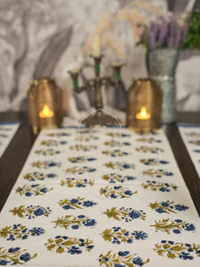 Ocean Murmur PLACEMATS Estilo natural Estampado floral Decoración del hogar Boda Jardín Fiesta Camino de mesa Mantel individual - Product Image 3