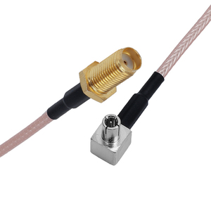 SMA để <span class=keywords><strong>TS9</strong></span> rg316 cáp đồng trục Pigtail SMA nữ để <span class=keywords><strong>TS9</strong></span> 90 độ ăng-ten bên ngoài <span class=keywords><strong>Adapter</strong></span> Cáp cho Mifi Router USB modem - Product Image 1