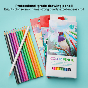 Kit de crayons de couleur non toxiques, acryliques, imperméables, DIY, 12 pièces - Product Image 2
