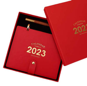 กล่องของขวัญปฏิทินแบบกำหนดเองที่เป็นมิตรกับสิ่งแวดล้อม Xinrunjin - สมุดวางแผนปี 2026 แบบส่วนตัวพร้อมโลโก้บริษัท ของขวัญวันหยุดสำหรับองค์กร รับผลิตแบบ OEM - Product Image 1