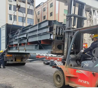 Estructura de Acero de Alta Resistencia para la Construcción de Edificios de Oficinas Personalizados, Talleres Industriales