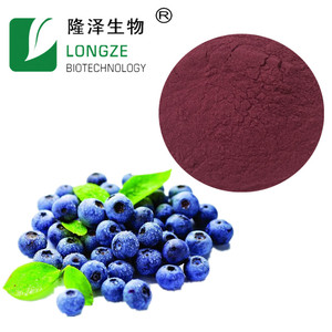 Blueberry chiết xuất bột vaccinium uliginosum L. Anthocyanidins 5-25%, chiết xuất tỷ lệ 5:1 và 10:1Blueberry bột trái cây - Product Image 5