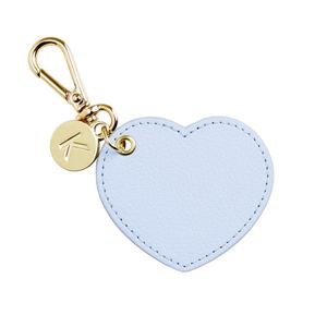 Custom Logo Fashion Heart Shape Keychain Charm PU Leather <b>Key</b> <b>Chain</b> for Wedding Souvenir Gift - Product Image 2