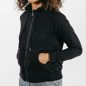 <span class=keywords><strong>Sweat</strong></span> à <span class=keywords><strong>capuche</strong></span> pour <span class=keywords><strong>femme</strong></span> avec fermeture à glissière Sweatshirts à <span class=keywords><strong>capuche</strong></span> en coton de chanvre pour femmes Vestes à <span class=keywords><strong>capuche</strong></span> en coton éponge organique Sweatshirt à fermeture éclair - Product Image 4