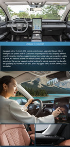 Changan Qiyuan รถซีดานขนาดกะทัดรัด4ประตู5ที่นั่ง1.5L ไฮบริดรุ่นที่มีกลิ่นหอมแท้2025ความเป็นเลิศ98แรงม้า - Product Image 3