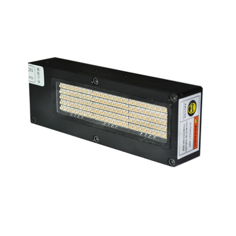 Lampu Curing Led Uv 395nm, ukuran 100*20mm sistem pendingin air cetak layar 80 lampu Uv Led 150X100 Mm 1-50