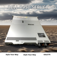 Serveur en rack Dell Poweredge R450 1U personnalisable avec processeur Xeon carte mère DDR4 32 Go 3 ans de garantie