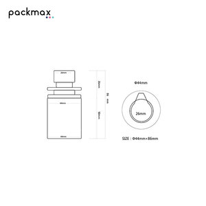 30ml twist/spray pump bottle — "straw hat" style bottle for lotion, serum, essential oil, <b>foundation</b>, and cosmetics - Product Image 3