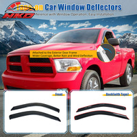 Visera de Ventana Acrílica para Dodge Ram 1500/10-25 2500 3500 Cabina Estándar 09-18
