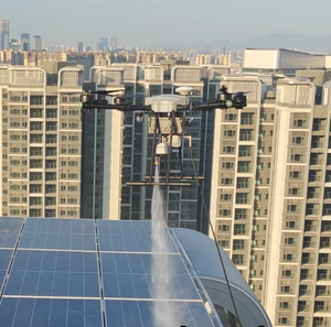 Dron de Limpieza Profesional JIUSI D15R para Limpieza de Ventanas, Fachadas y Edificios - Product Image 1