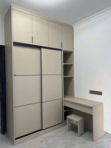 Armoire de chambre à coucher moderne personnalisée fabricant de portes coulissantes conception grande armoire de rangement armoire personnalisation de la maison complète - Product Image 3