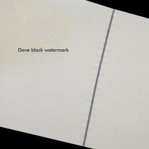 Gdlegend A4 120g giấy an ninh với màu xanh lá cây để sợi chủ đề UV Màu Xanh & Chim bồ câu Watermark | Chống giả mạo trái phiếu giấy | Kertas keamanan - Product Image 3