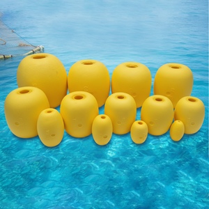 Flotteurs de pêche en mousse EVA MAXPRO E-25 jaune vif pour filets de pêche <span class=keywords><strong>au</strong></span> chalut, capacité de flottabilité de 15 000 g, écologiques - Product Image 1