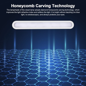 Modern 56 LED Adjustable Color <b>Wireless</b> Touch Light Dimmable Eye Protection Lamp ABS Plastic Body Rechargeable <b>for</b> Bedroom Use - Product Image 3