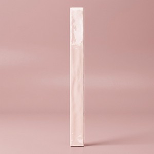 Piastrella Creta 50 Rosa 5x50 Cm Spessore 9 Mm Finitura Lucida Bordi Irregolari - Product Image 1