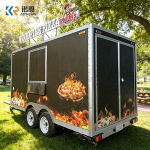Remolque Móvil para Pizza con Horno, Camión <span class=keywords><strong>de</strong></span> Comida para Pizza en Venta en Australia, Equipamiento <span class=keywords><strong>de</strong></span> Cocina Completo - Product Image 3