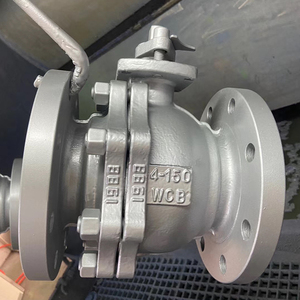 Vanne à boisseau sphérique à double face à brides ANSI 300lb en acier inoxydable CF8 CF8M WCB Taizhou ZT0034 - Product Image 4