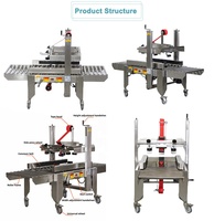 Machine d'emballage semi-automatique réglable HEKON HK-5050G pour petits cartons – Scelleuse de boîtes en carton pour l'e-commerce