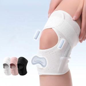 อุปกรณ์พยุงเข่า Boer พร้อมตัวกันกระแทกด้านข้าง ตาข่ายระบายอากาศ ปรับระดับได้ สำหรับผู้ชายและผู้หญิง - Product Image 1