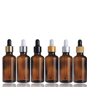 Flacon compte-gouttes de mesure en verre noir brillant, 1OZ 2OZ, <span class=keywords><strong>vide</strong></span>, bouteille d'huile essentielle de 30ML avec <span class=keywords><strong>Pipette</strong></span> en verre - Product Image 5
