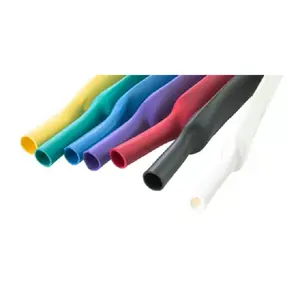 Tubo termo retrátil de 1mm-150mm, colorido, personalizado, 1mm de diâmetro pe, tubos termo encolhíveis, manga termo retrátil