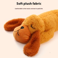 Mécanisme à mâcher Peluche Calmant Heartbeat Pet Dog Toy avec Heartbeat