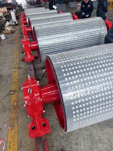 Ròng rọc truyền động bền XAN, trống thép gốm cao su cho hệ thống băng tải trong ngành khai thác mỏ và chế biến đá. - Product Image 3