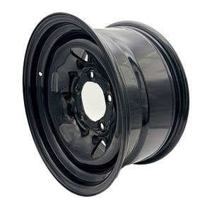 핫세일 블랙 단조 알루미늄 합금 림 비드락 휠 림 포드 F500 F550 F150 F350 익스트림 터레인용 휠 림 - Product Image 1